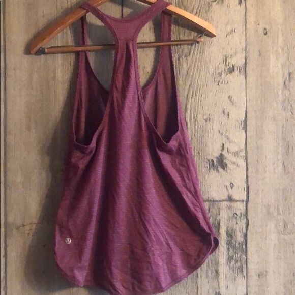 lululemon 105 F Singlet Bordeaux Drama size 4 - Picture 5 of 8